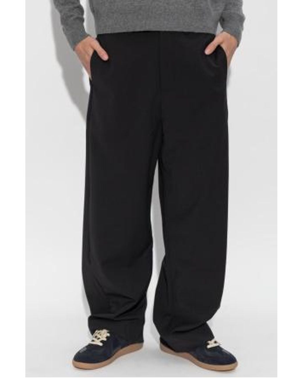 Entire studios Black Wide-Leg Pants for men