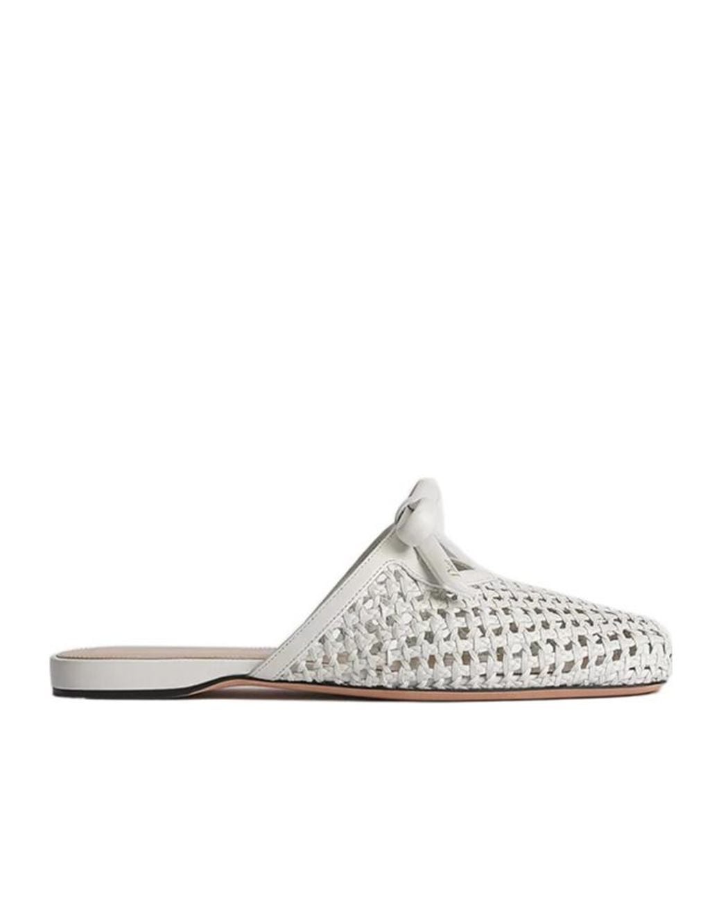 Dior White Cœur Mule