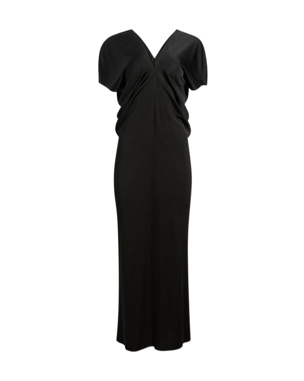 Khaite Black Ima Midi Dress