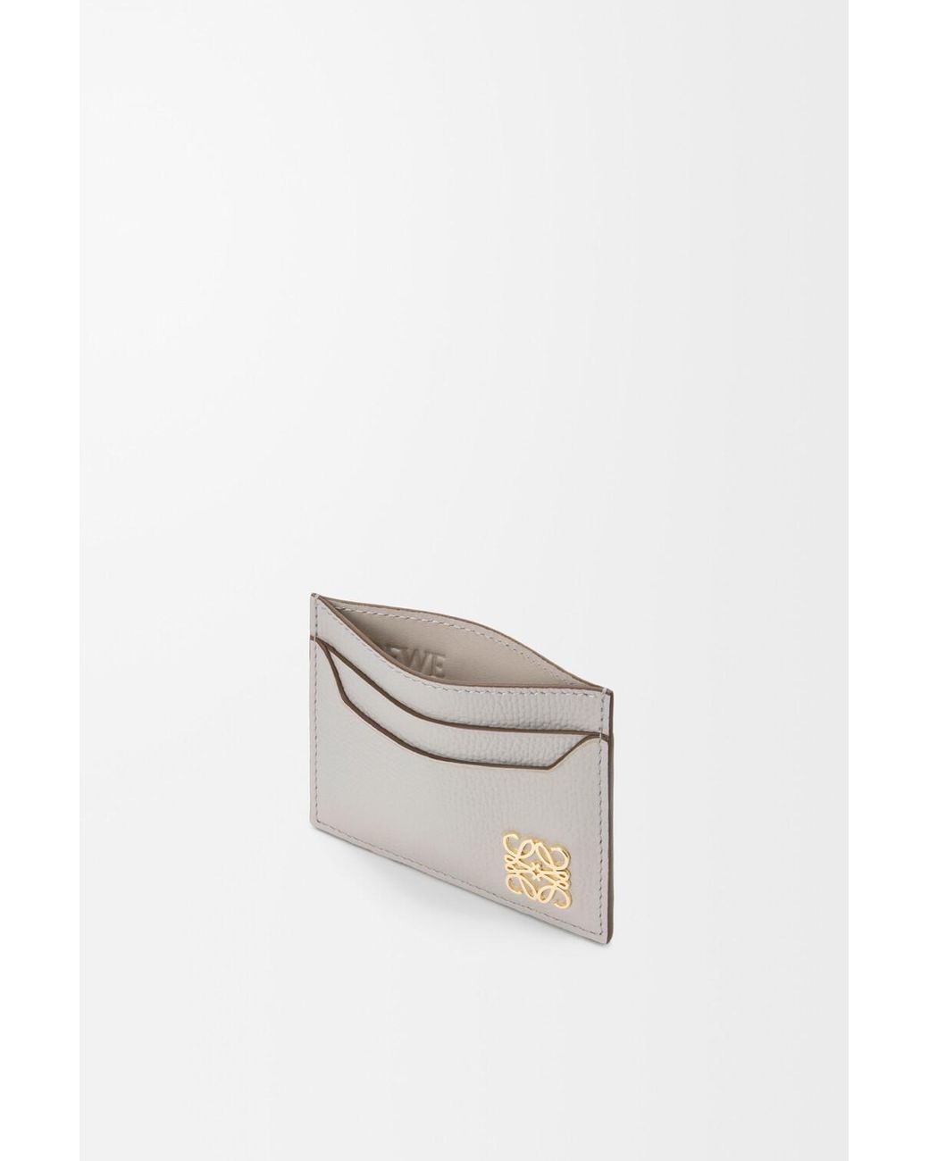 Loewe White Anagram Plain Cardholder
