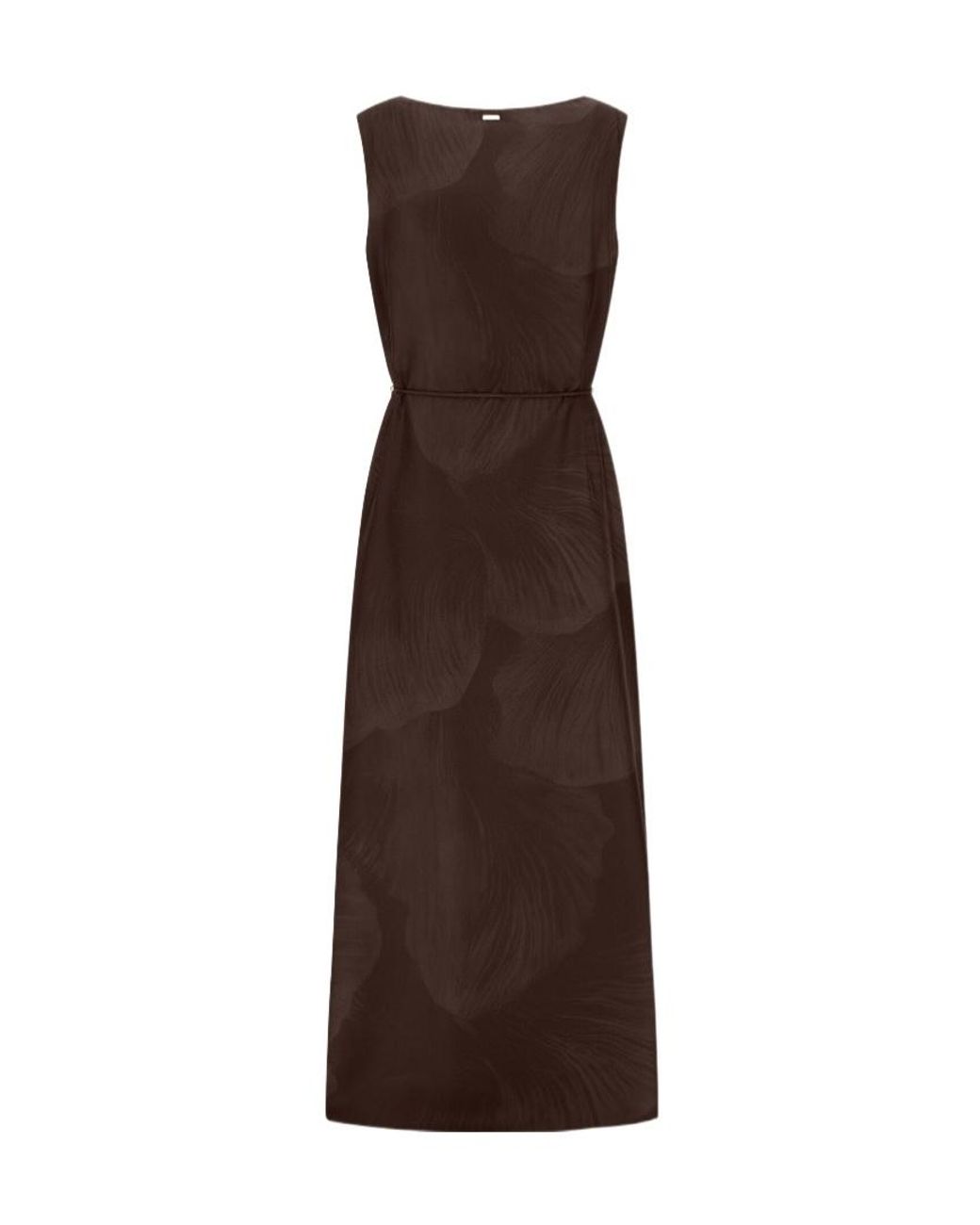 Herno Brown Resort Dress