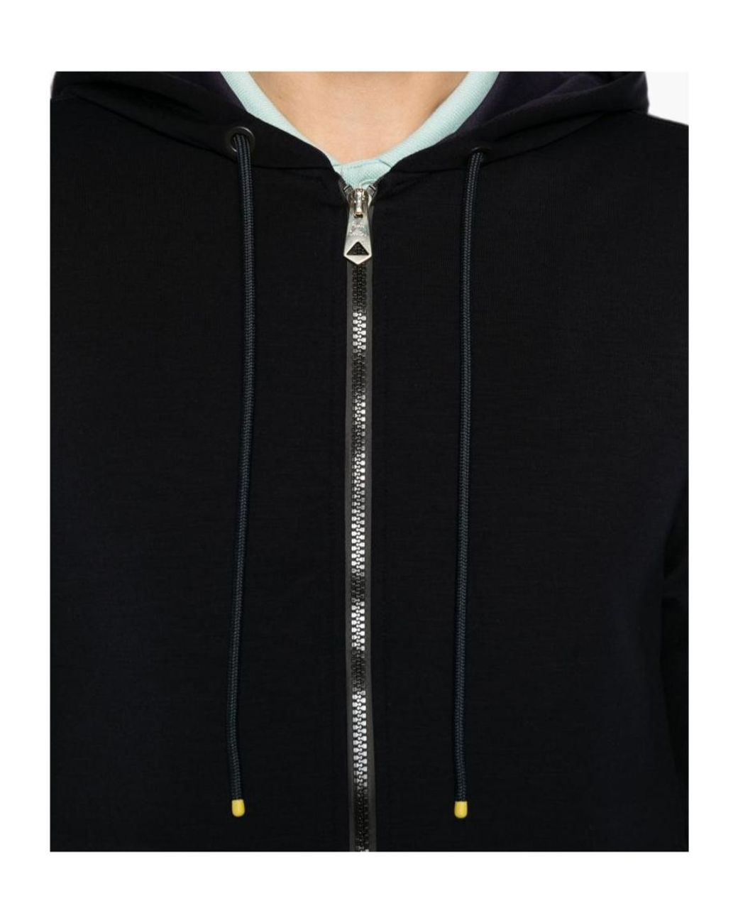 Paul Smith Black Zip-Up Hoodie for men