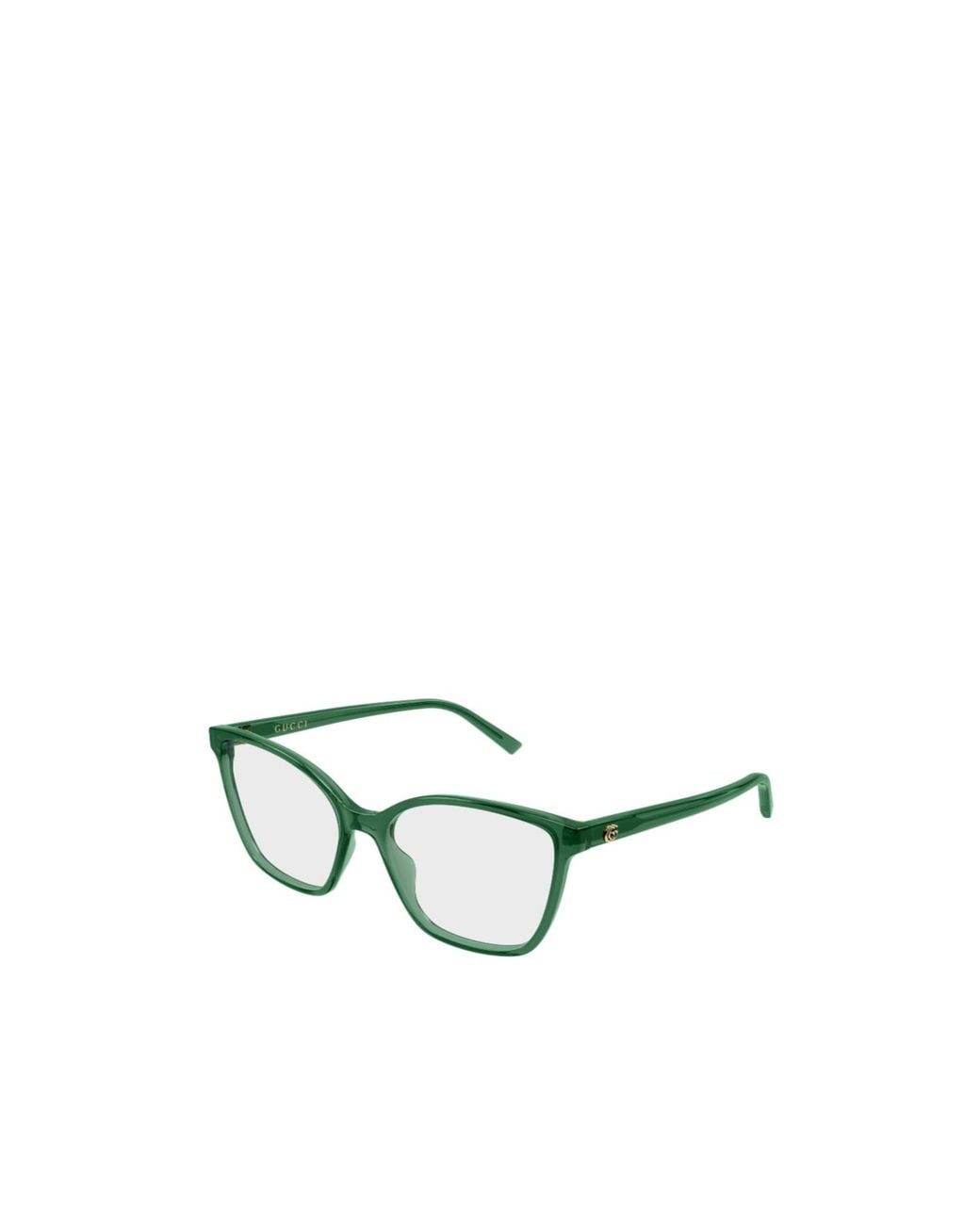 Gucci Green Cat-Eye Eyeglasses