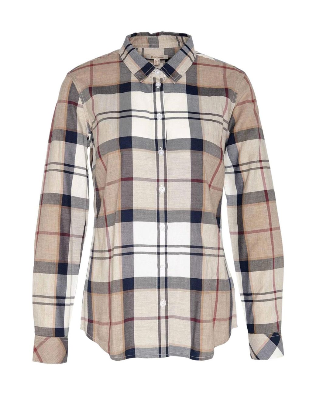 Barbour White Bredon Shirt