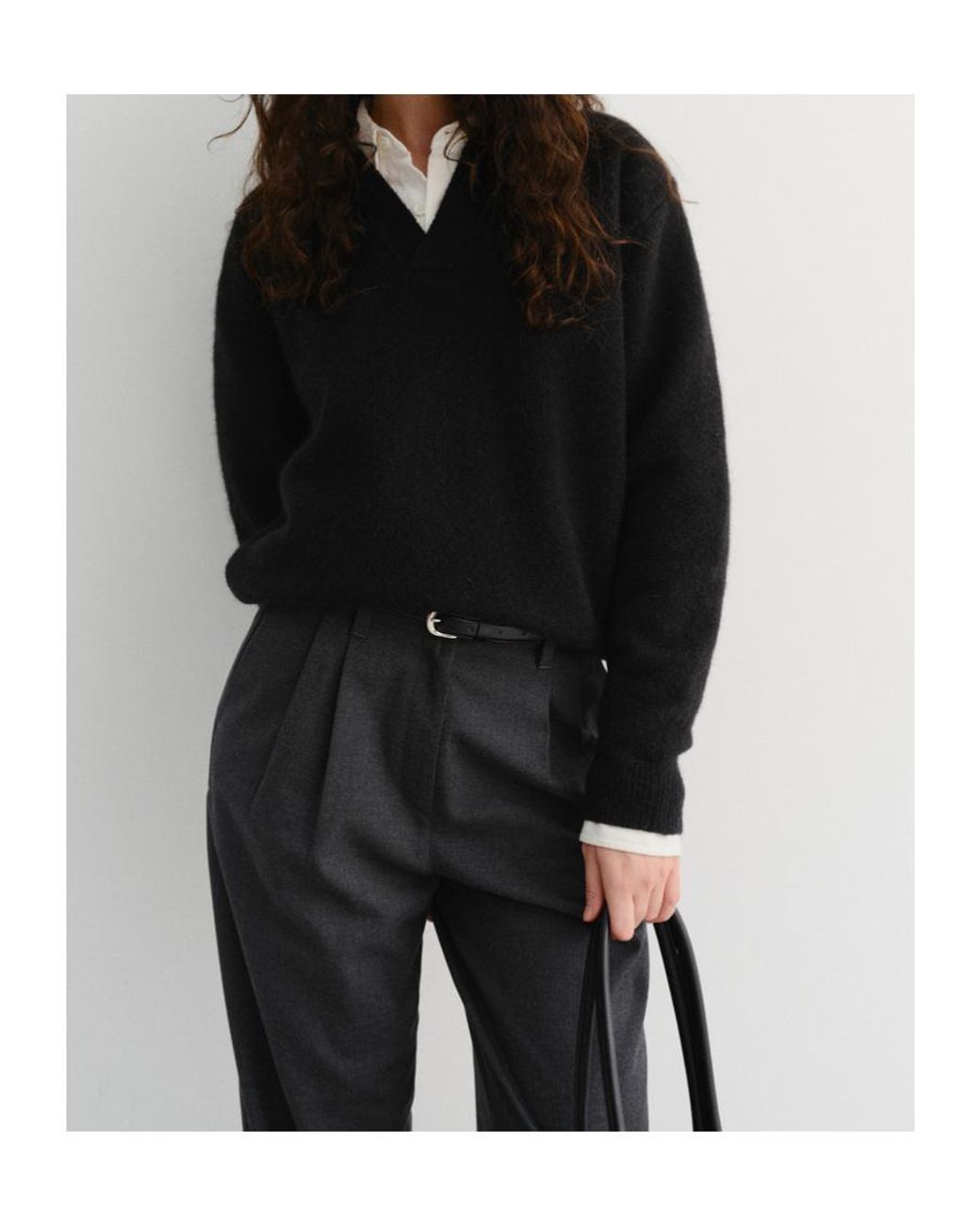 DUNST Black Sweaters