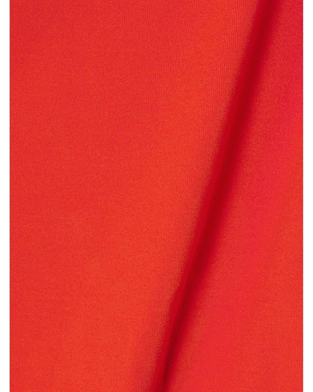 Eres Red Minimal Block One-Piece Swimsuit
