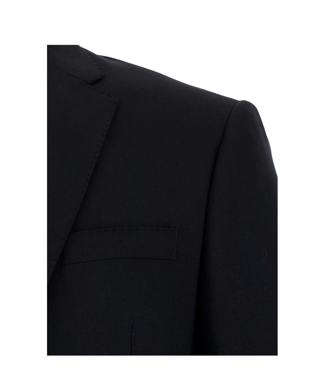 Emporio Armani Black Two-Piece Tailored Suit for men
