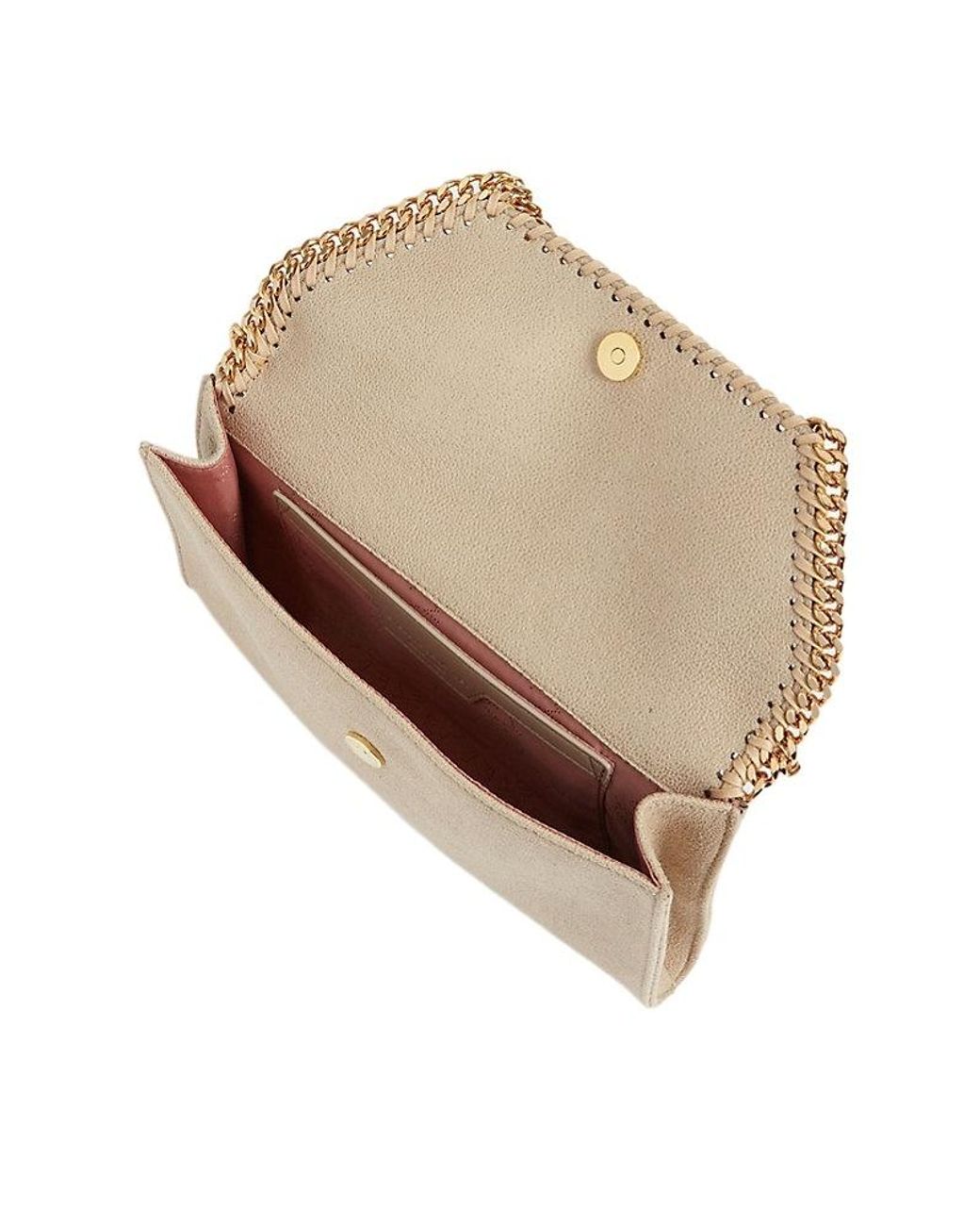 Stella McCartney Natural Falabella Mini Shoulder Bag
