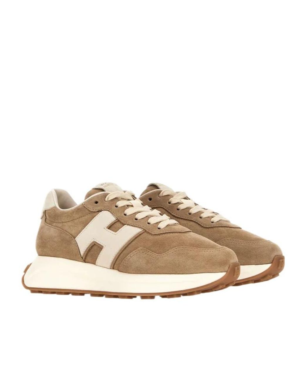 Hogan Natural H641 Lace-Up Sneakers