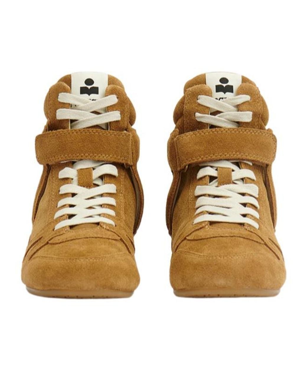 Isabel Marant Brown Senny High Sneakers