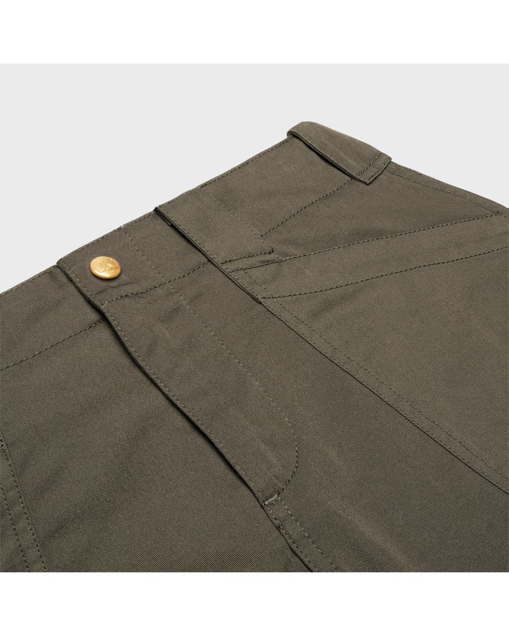 Céline Green Cargo Pants