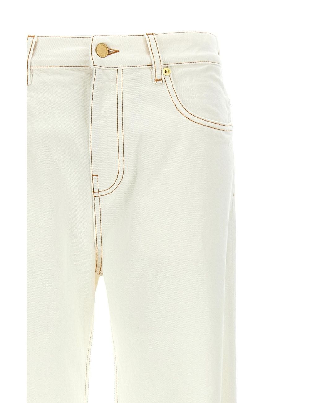 DARKPARK White Belt Loop Jeans
