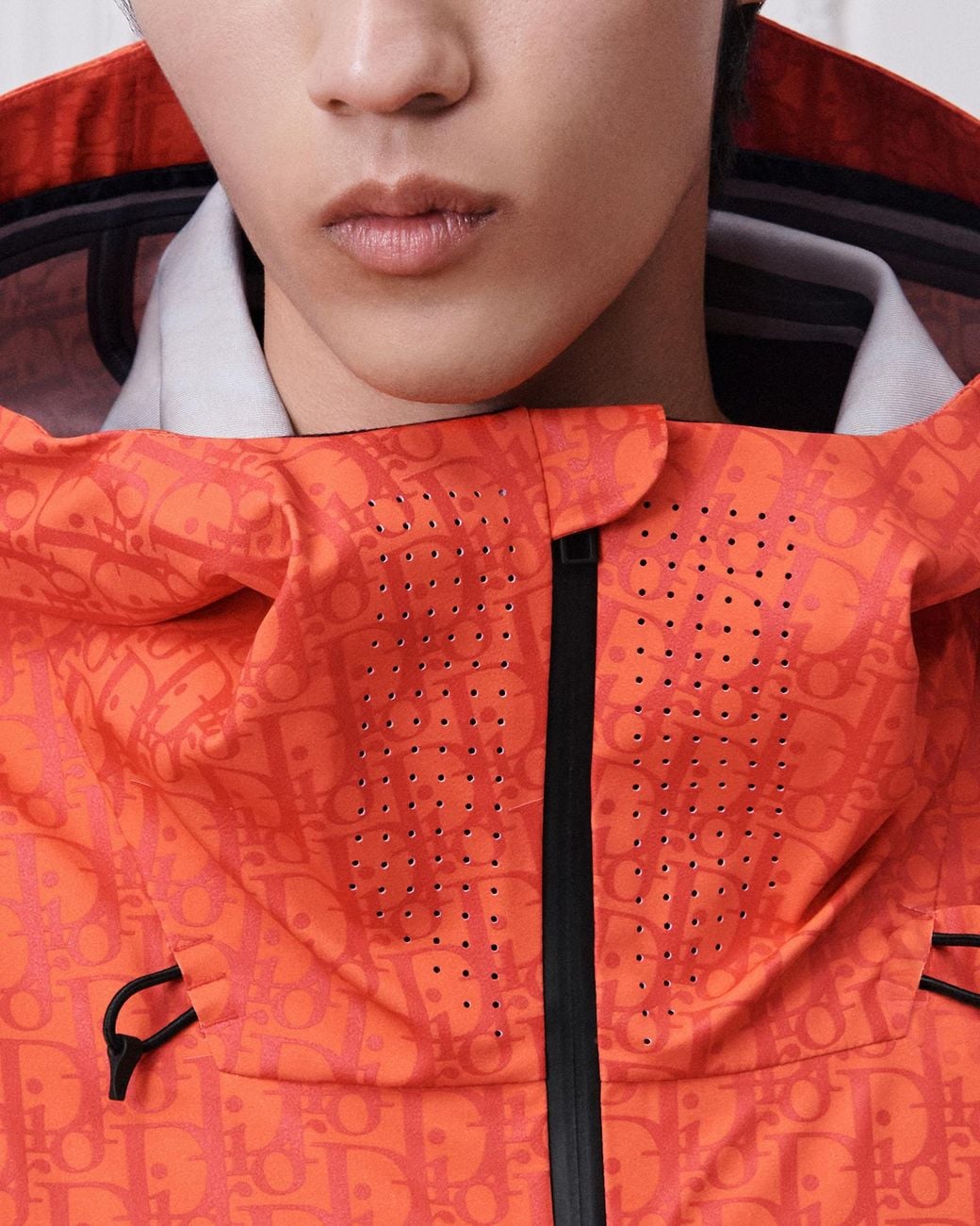 Dior Red Alps Oblique Shell Jacket for men