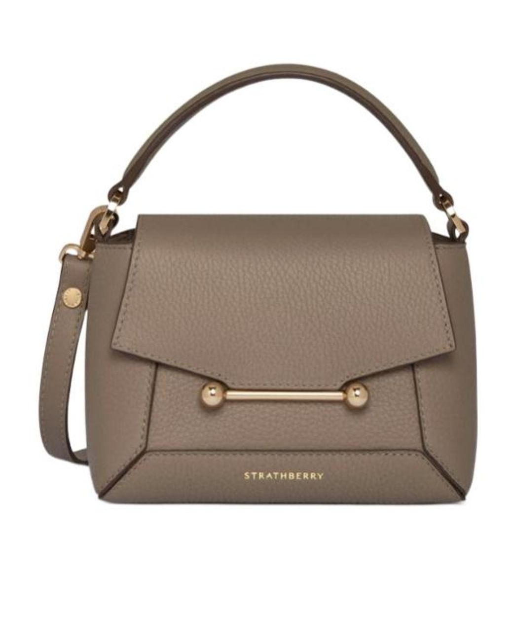Strathberry Multicolor Bar Closure Shoulder Bag