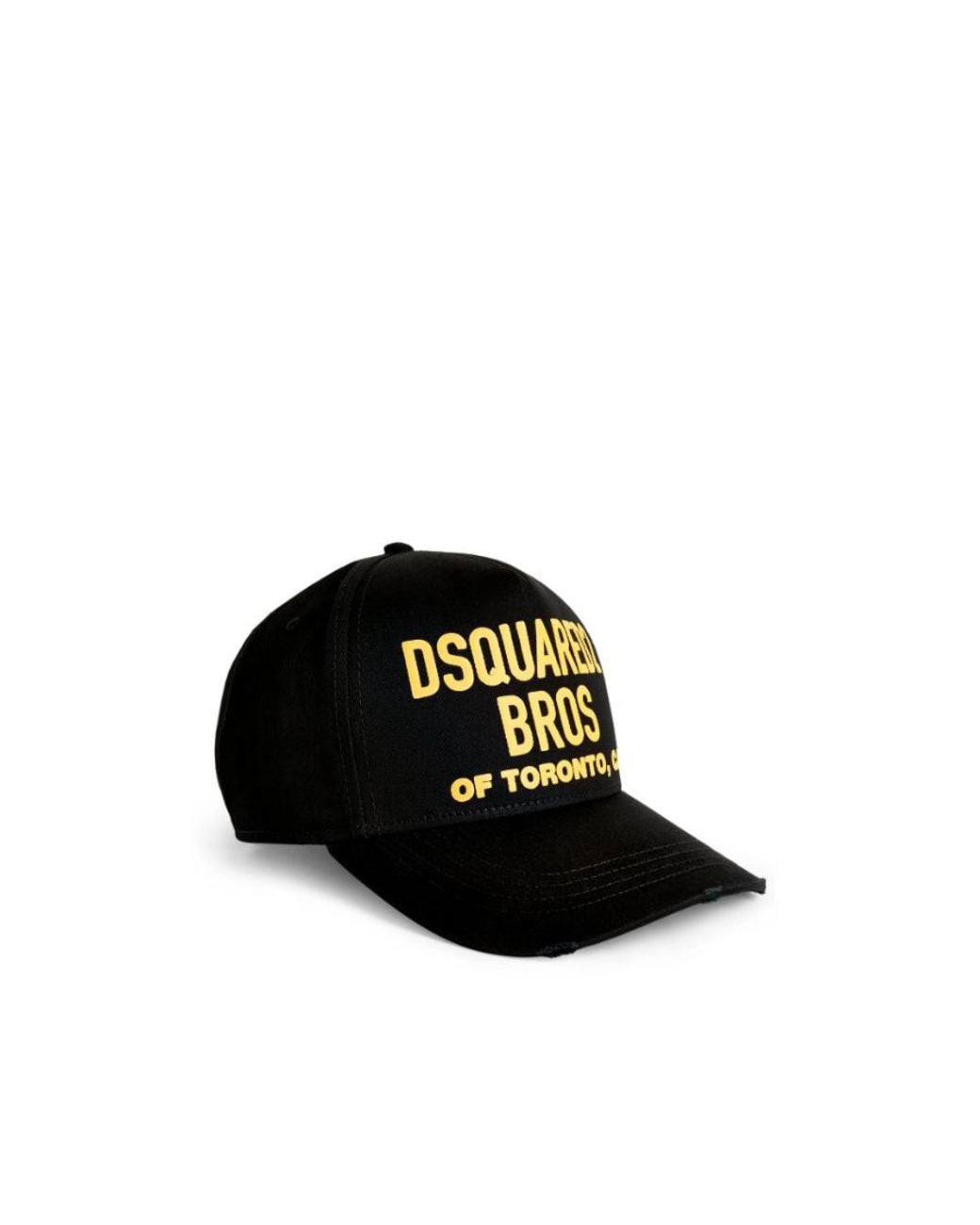DSquared² Black Logo Hat for men