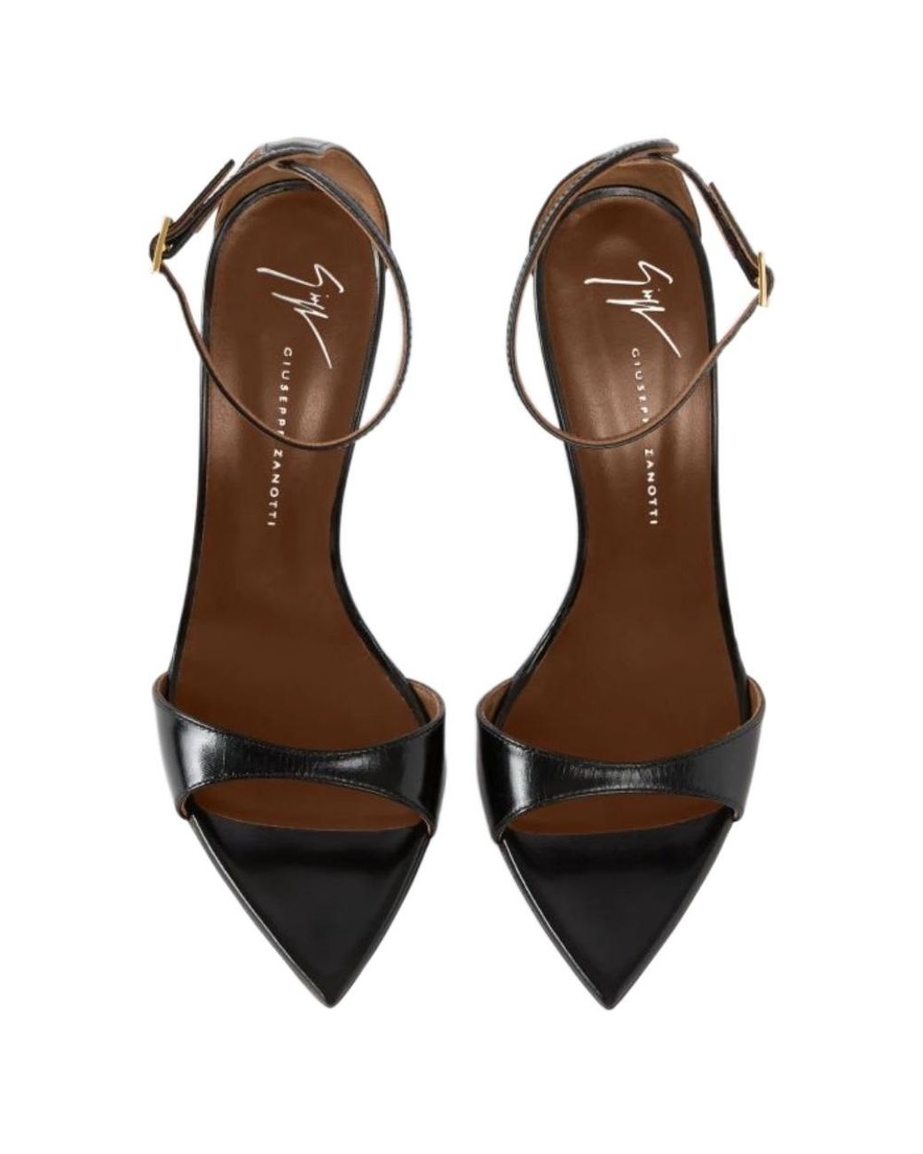 Giuseppe Zanotti White Intriigo Strap 105 Heeled Sandals