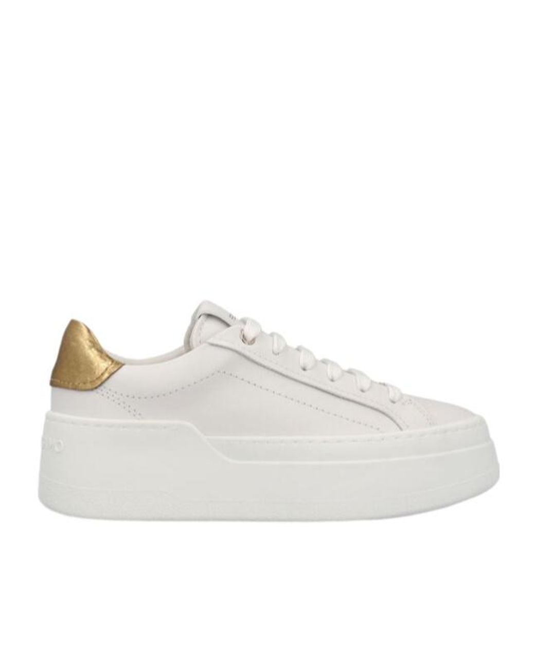 Ferragamo White Ferragamo Logo Embossed Sneakers