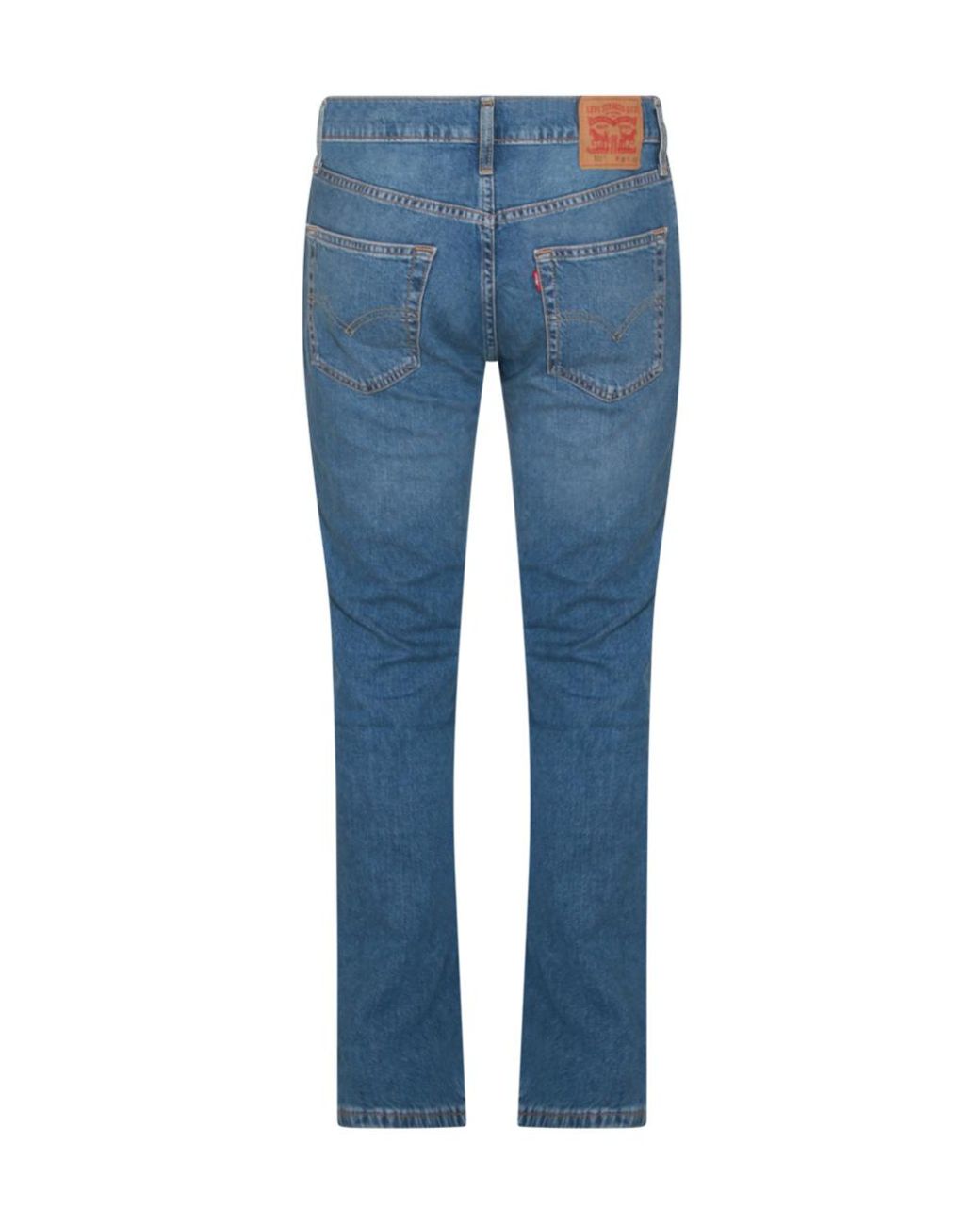 Levi's Blue Straight-Leg Jeans for men