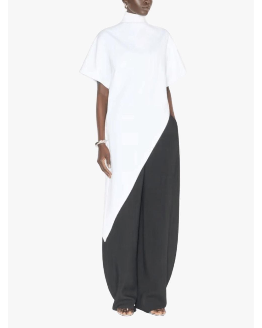 Alaïa Blue Logo Casual Pants