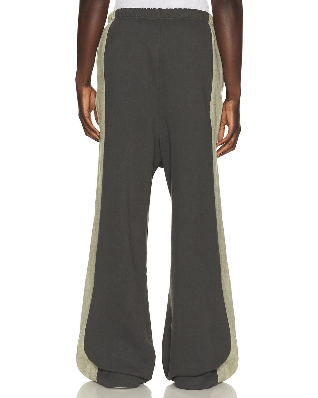Fear Of God Gray Essentials Panelled Lounge Pants for men
