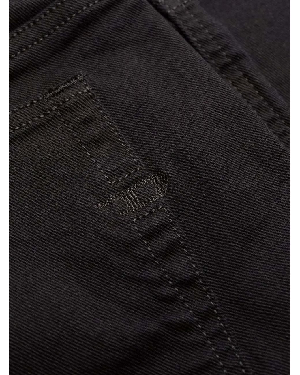 DIESEL Black Sleenker Logo Patch Slim-Fit Jeans for men