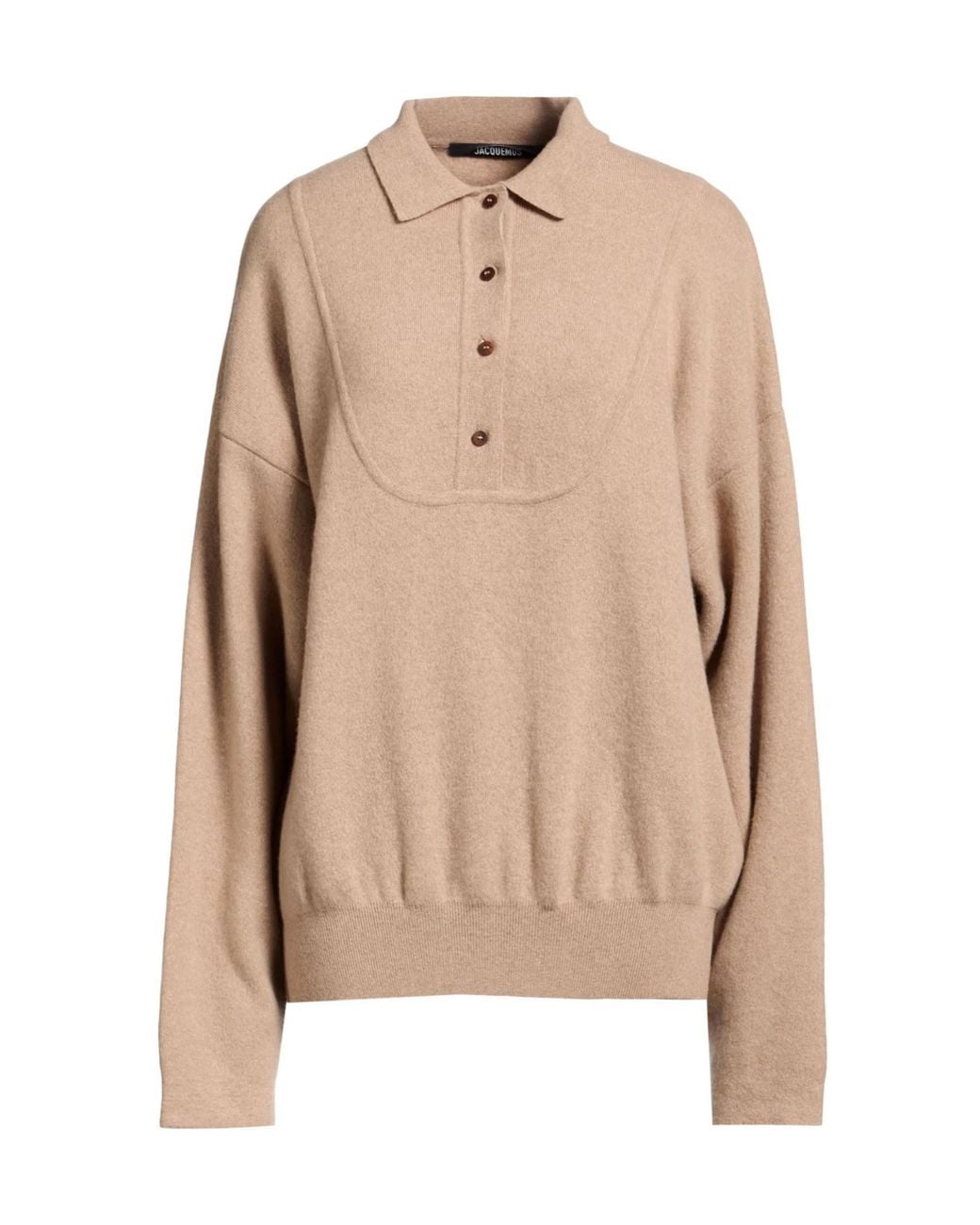 Jacquemus Natural Mid-Weight Knit Jumpers