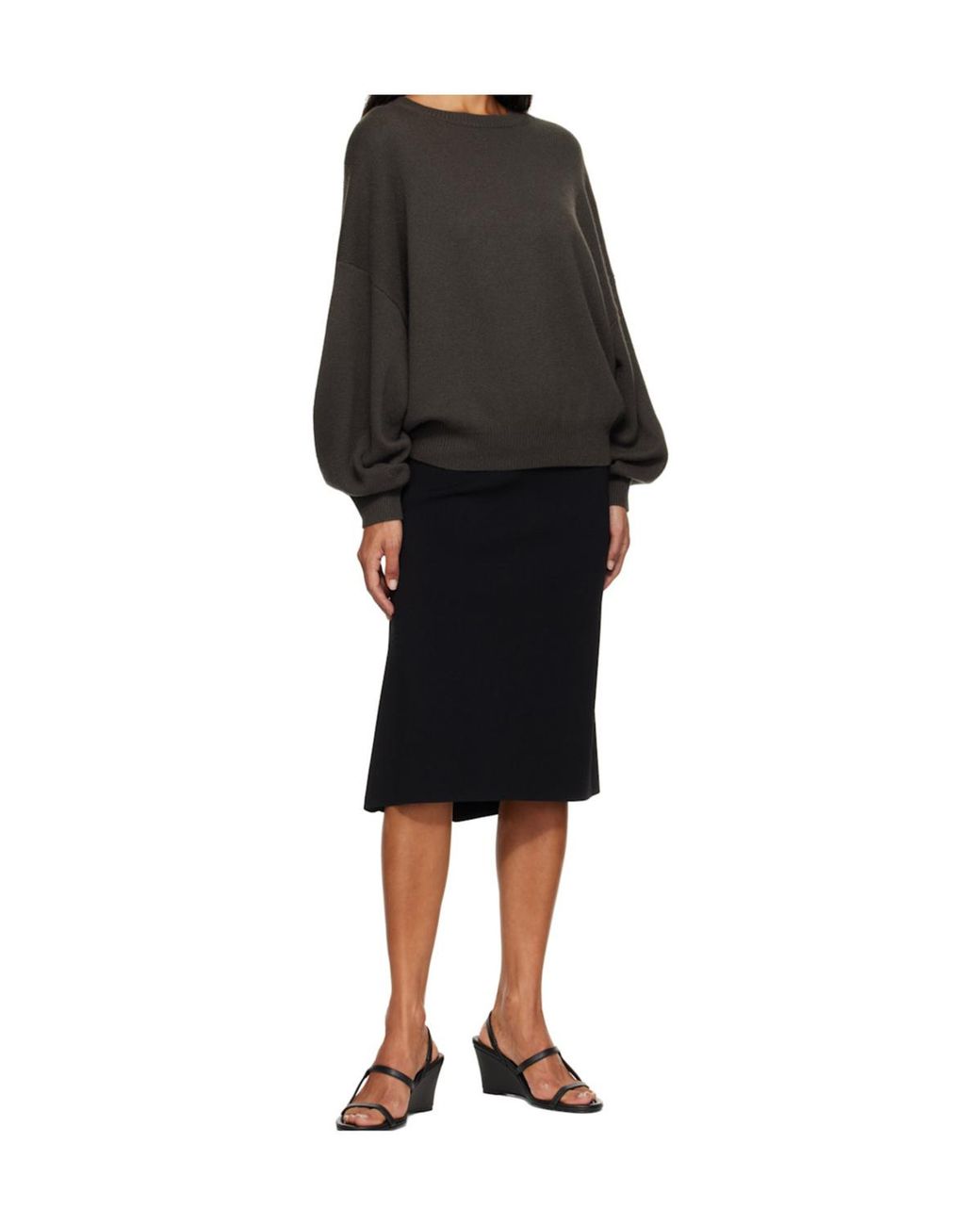 Lisa Yang Black Veira Sweater