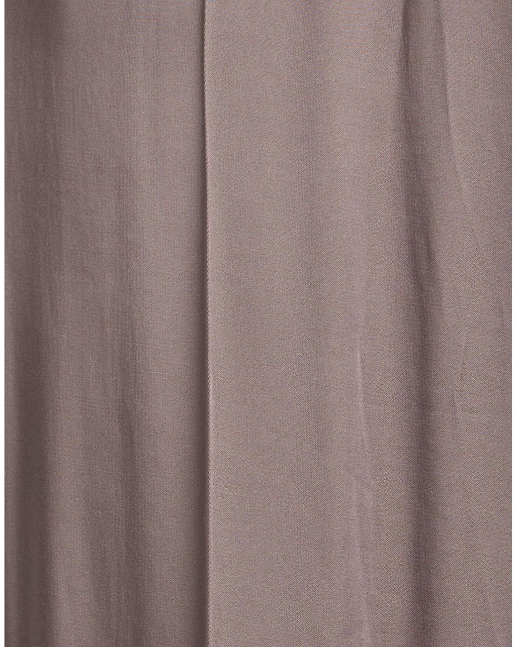 Rick Owens Brown Solid-Colored Loose Trousers