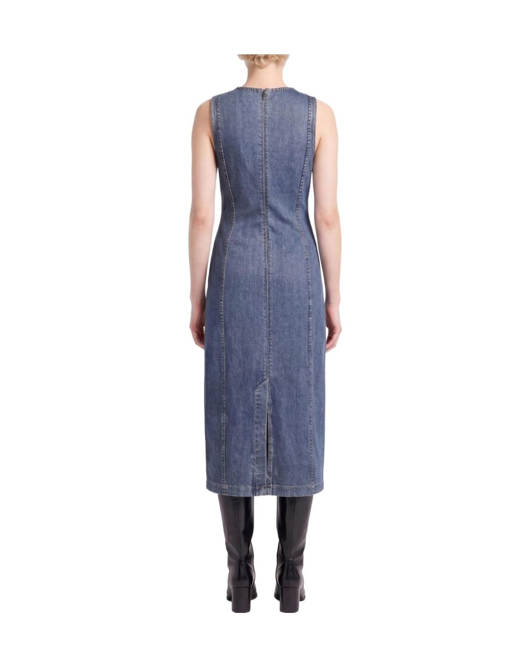 Rag & Bone Blue Midi Dress