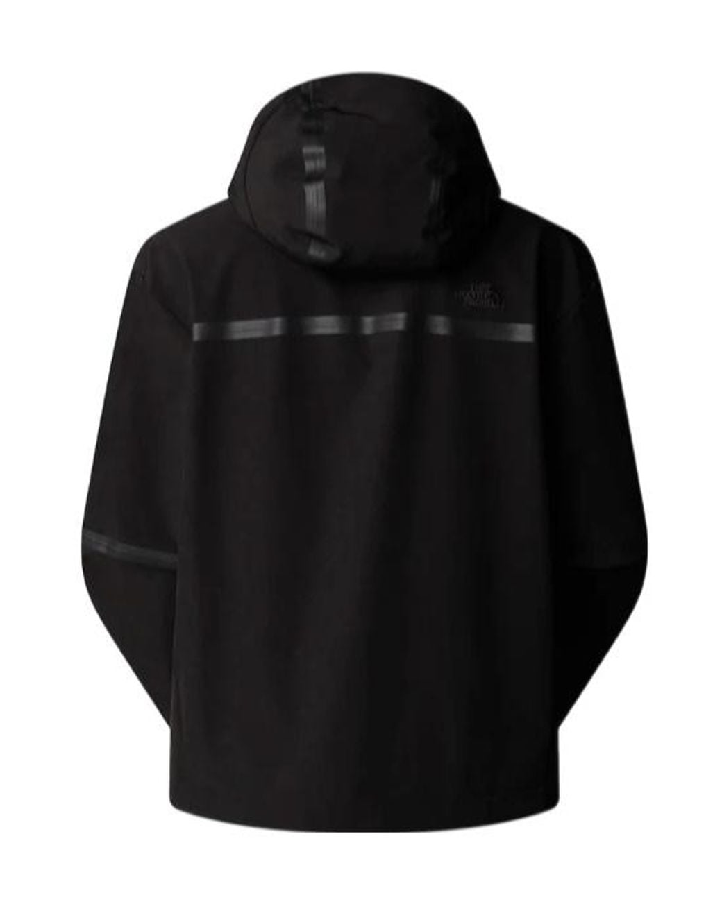 The North Face Black Logo Embroidered Hooded Jacket for men