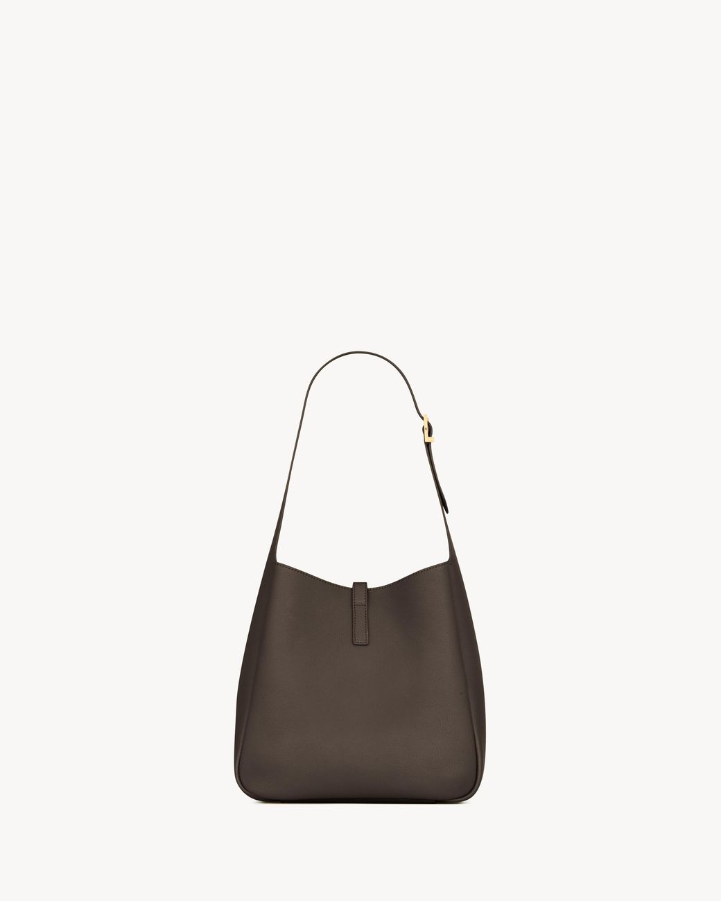 Saint Laurent Brown Le 5 A 7 Shoulder Bag