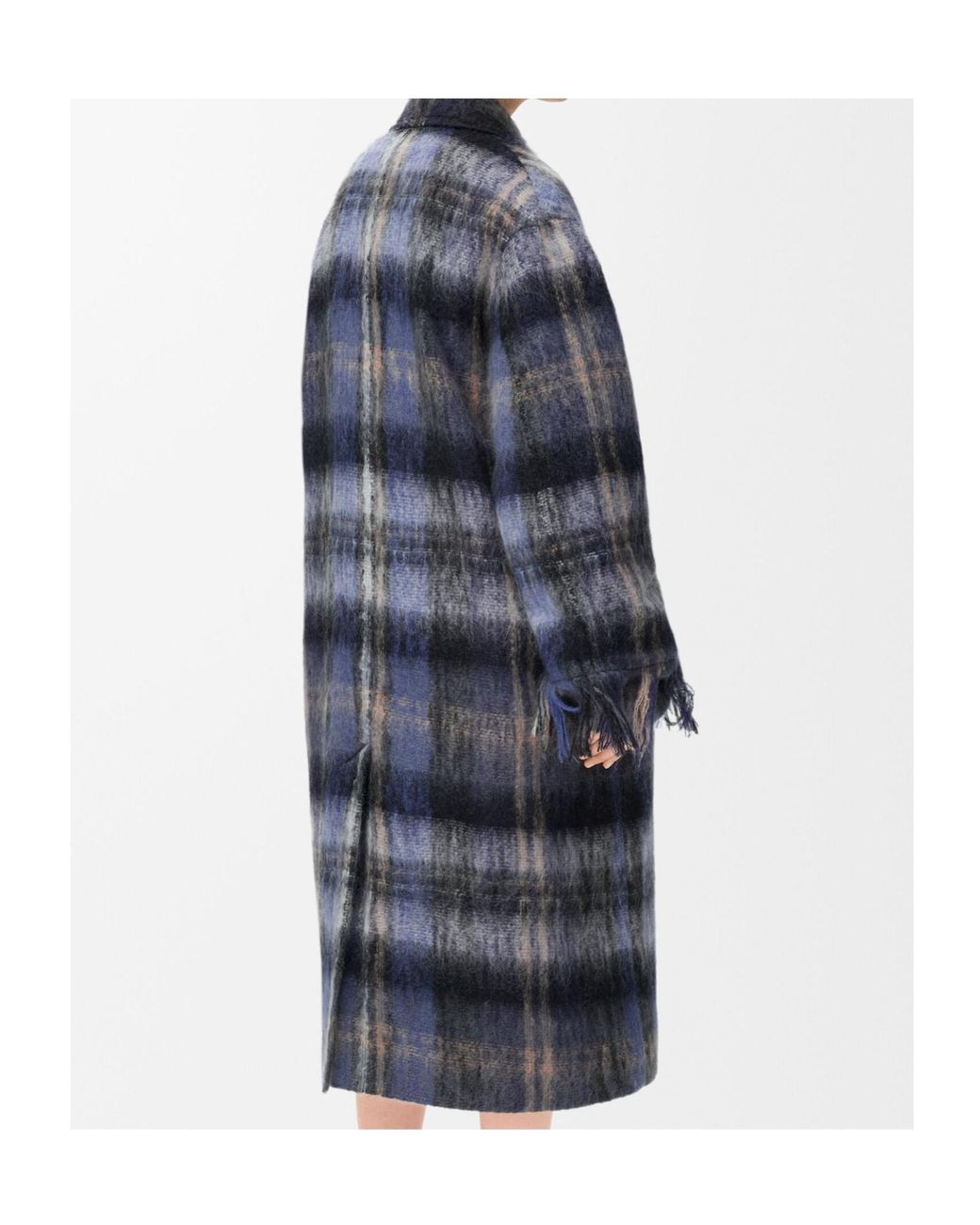 Loewe Blue Relaxed Fit Coat