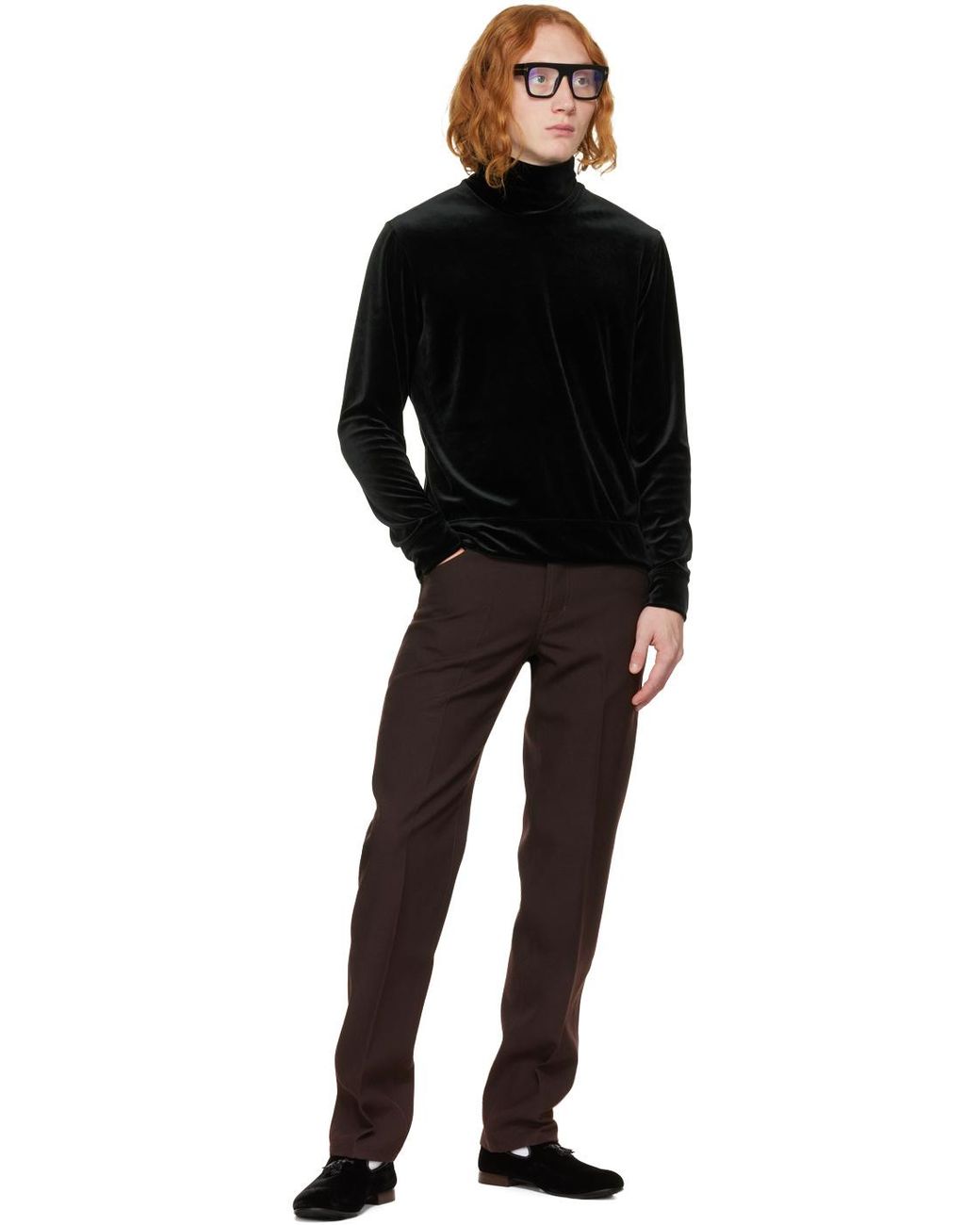 Tom Ford Black Small High-Necked Sweater for men