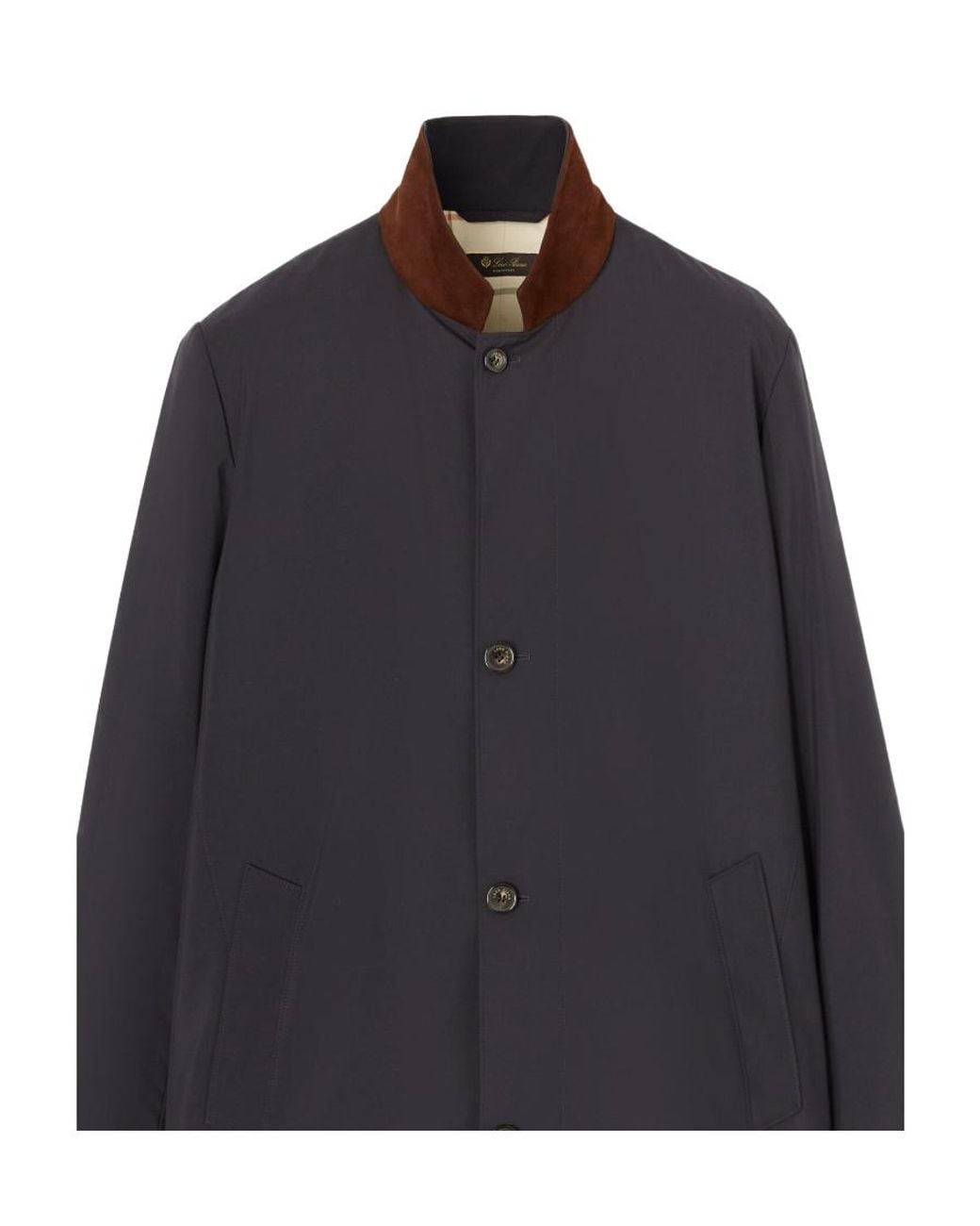 Loro Piana Blue Long Sleeve Jacket for men