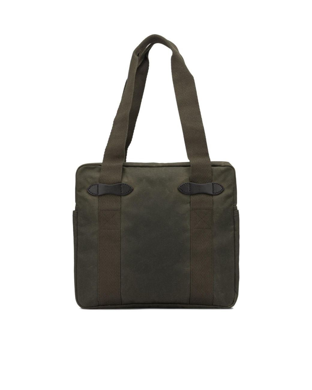 Filson Black 'Tin Cloth' Medium Shoulder Bag for men