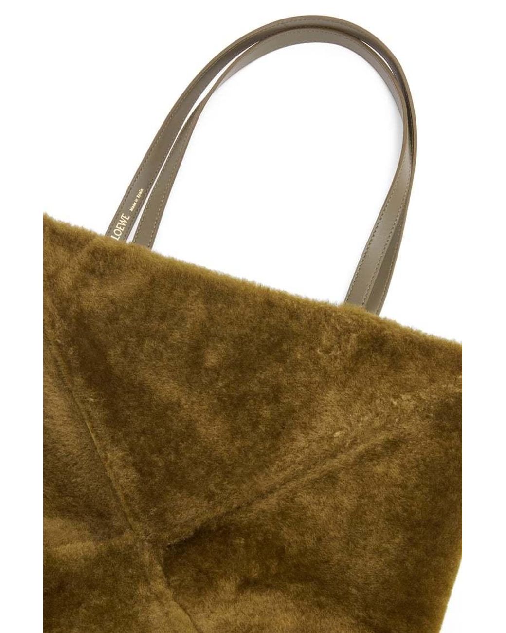 Loewe Natural Puzzle Fold Medium Tote Bag