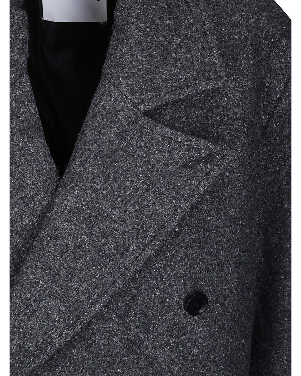 Samsøe & Samsøe Black Samsøe Samsøe Savince Double-Breasted Coat for men