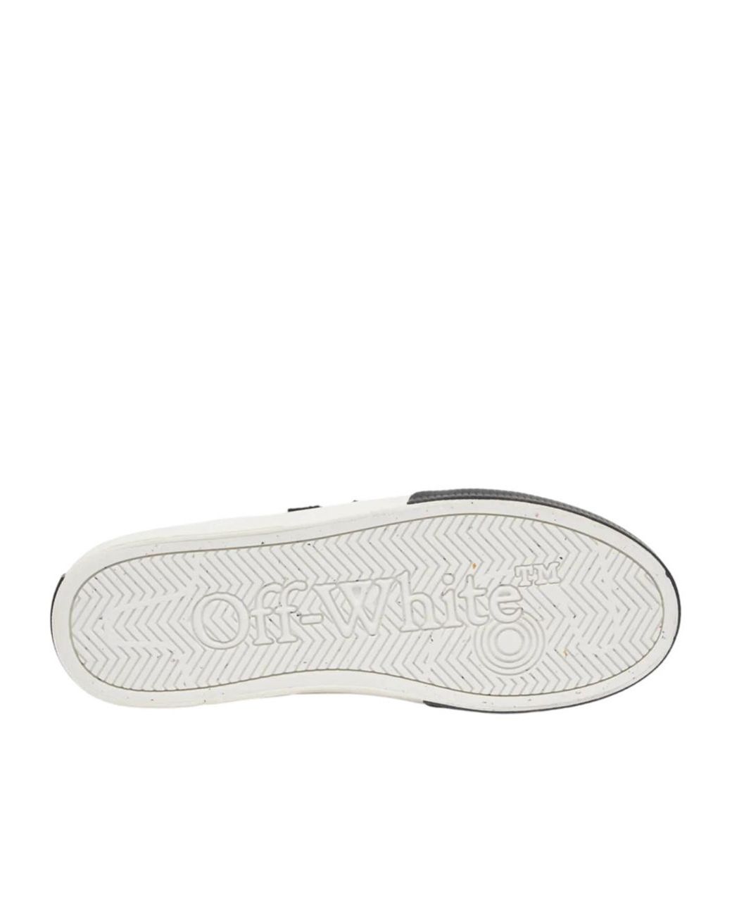 Off-White c/o Virgil Abloh White New Low Vulcanized Lace-Up Sneakers