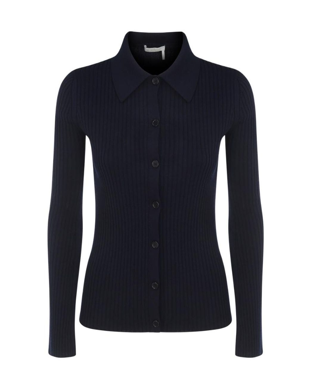 Chloé Blue Long-Sleeved Sweater