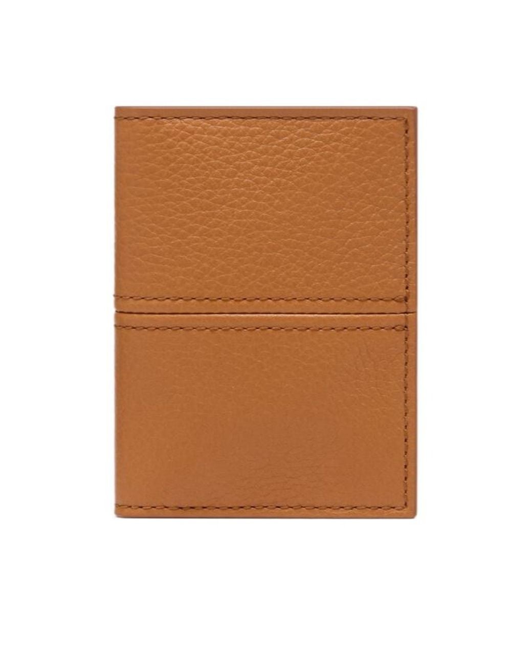 Maison Margiela Brown Bifold Card Holder Wallet