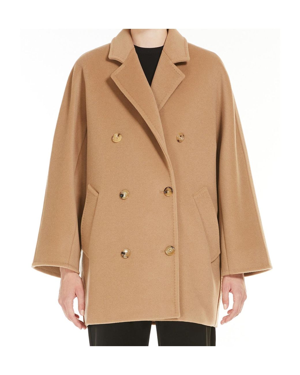 Max Mara Natural 101801 Short Icon Coat