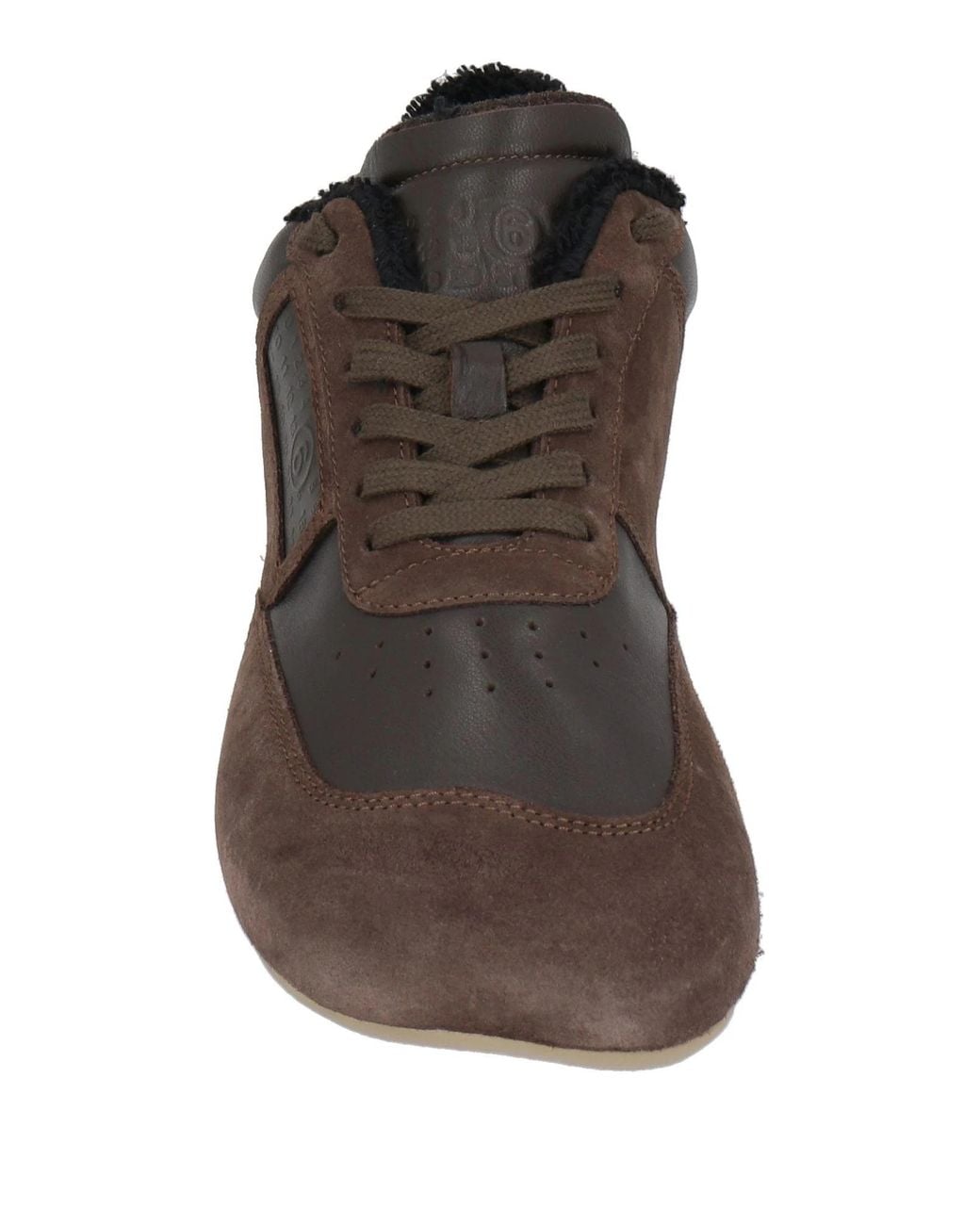 MM6 by Maison Margiela Brown Low-Top Trainers