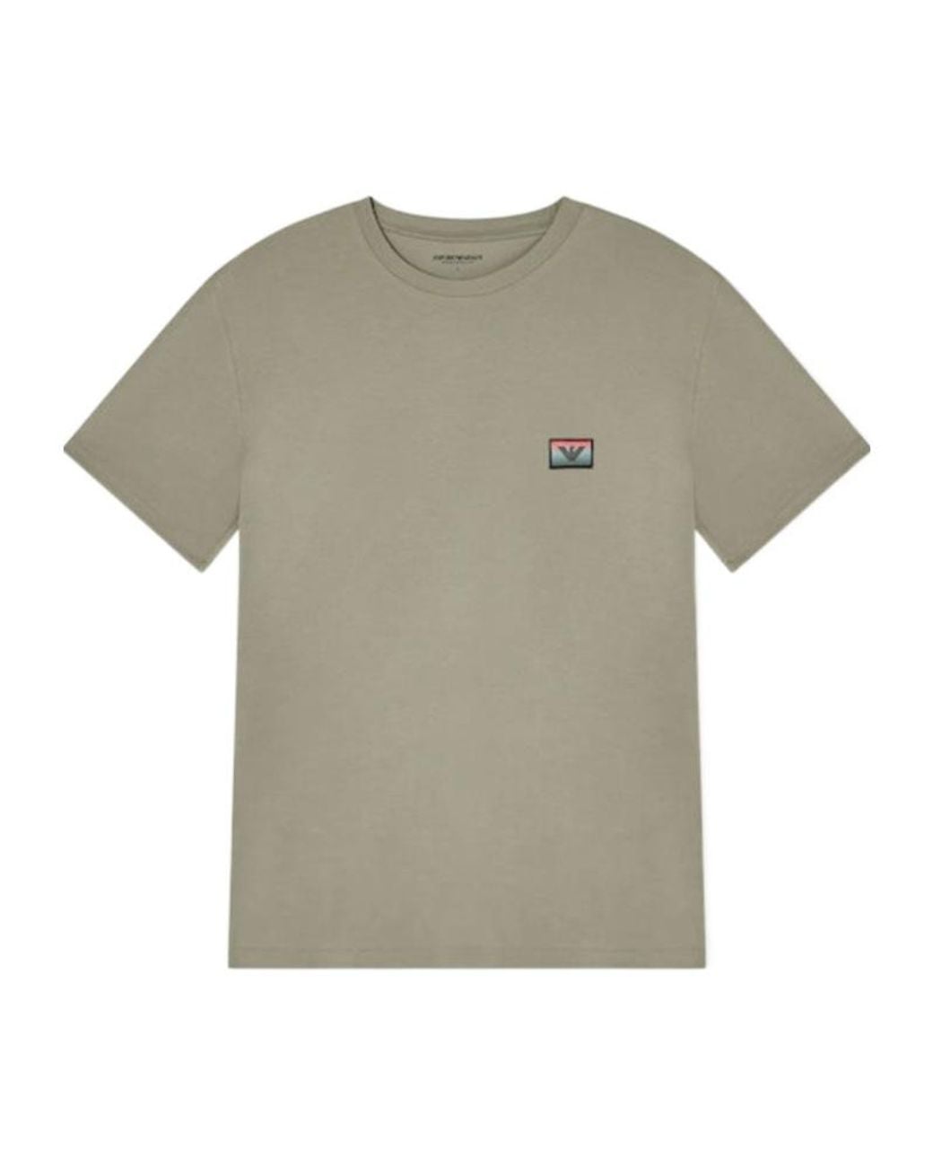Emporio Armani Gray Short-Sleeved T-Shirt for men