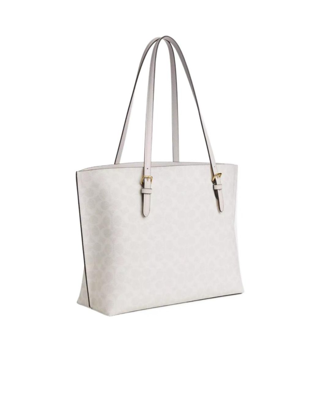 COACH Mollie Tote Bag in White | Lyst