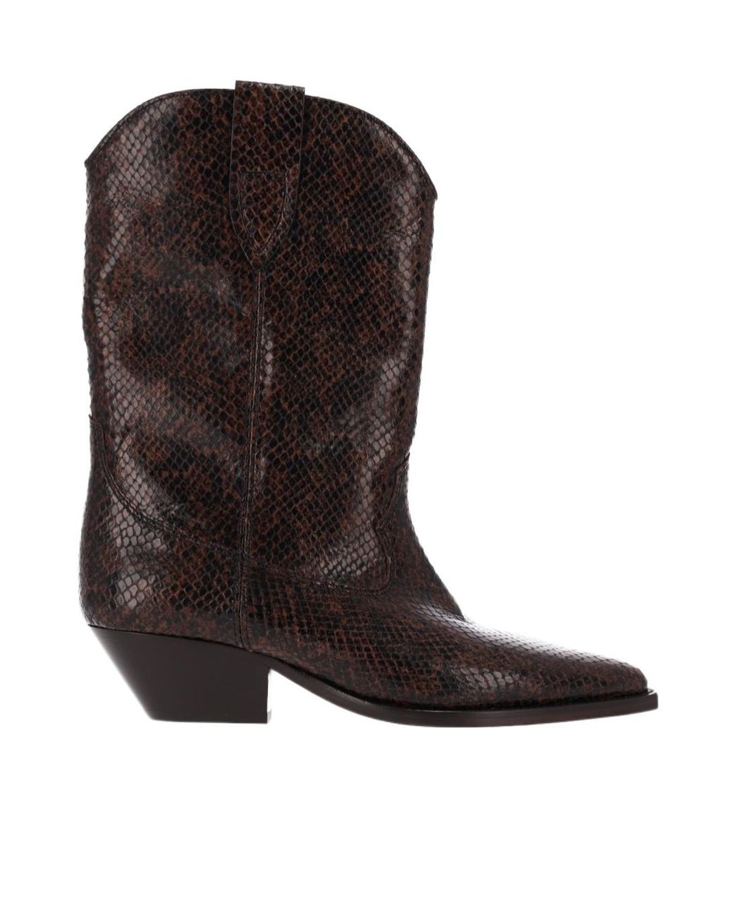 Isabel Marant Brown Heeled Ankle Boots