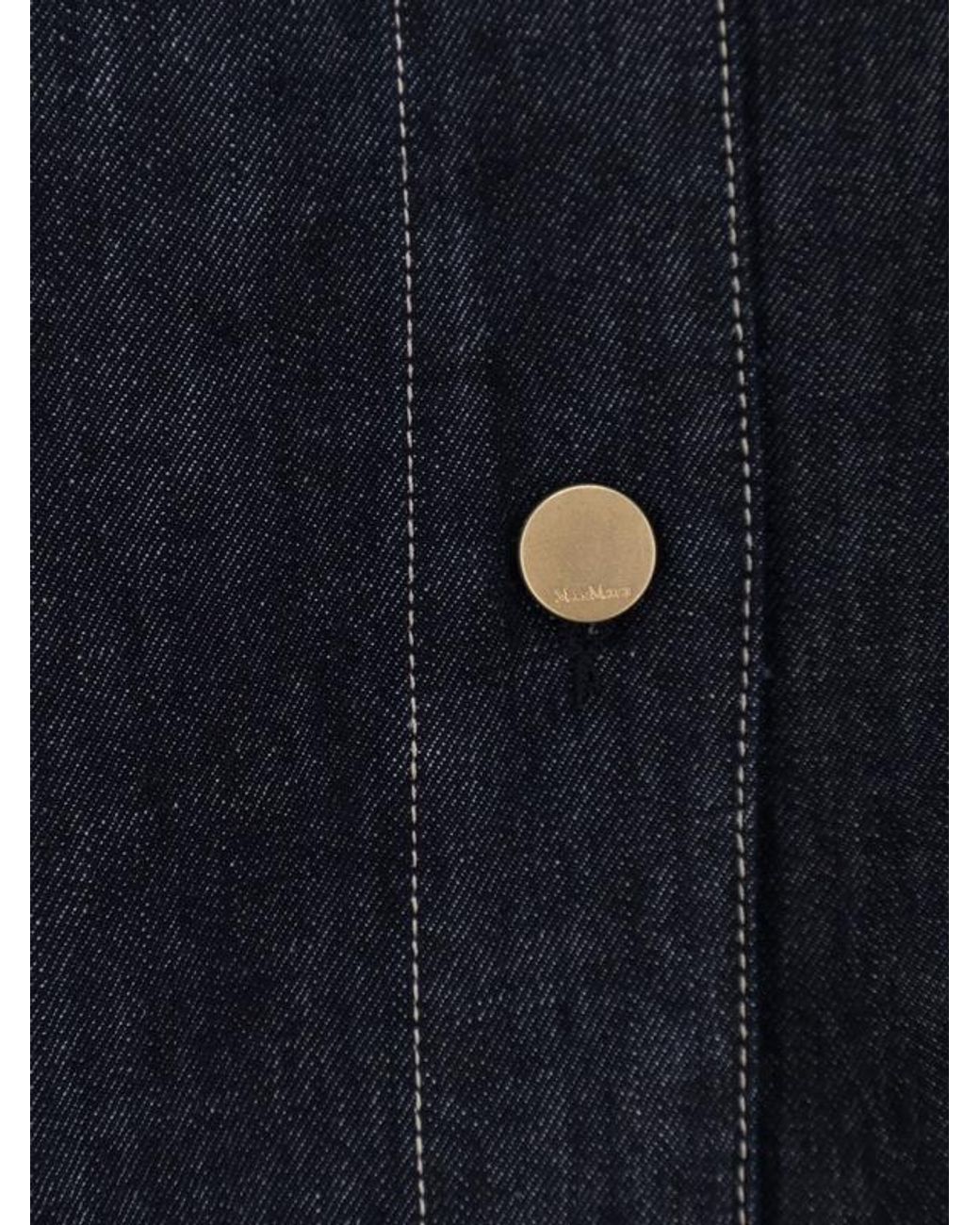 Max Mara Blue Denim Shirt
