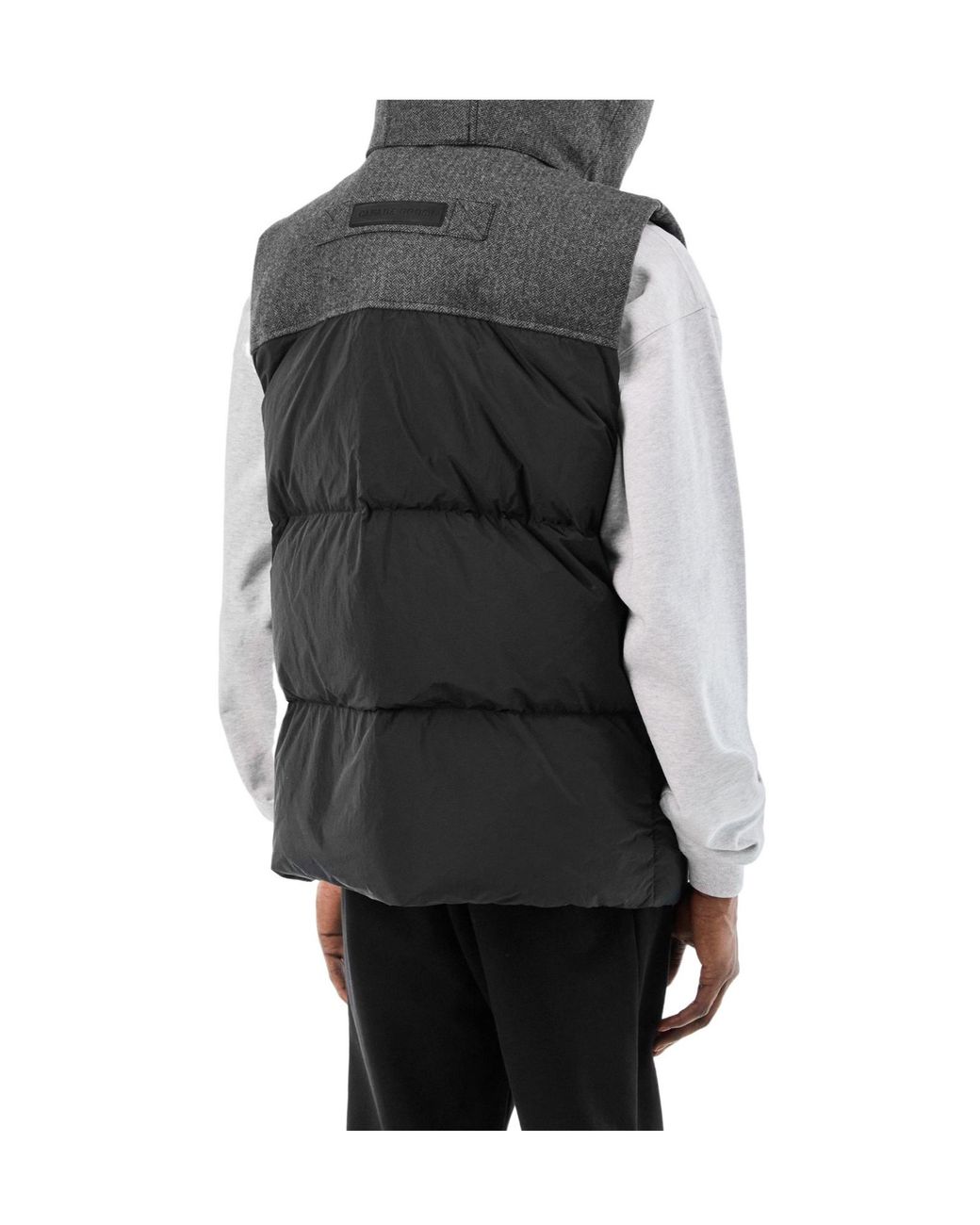 Canada Goose Black Fairview Weather Resistant Gilet for men