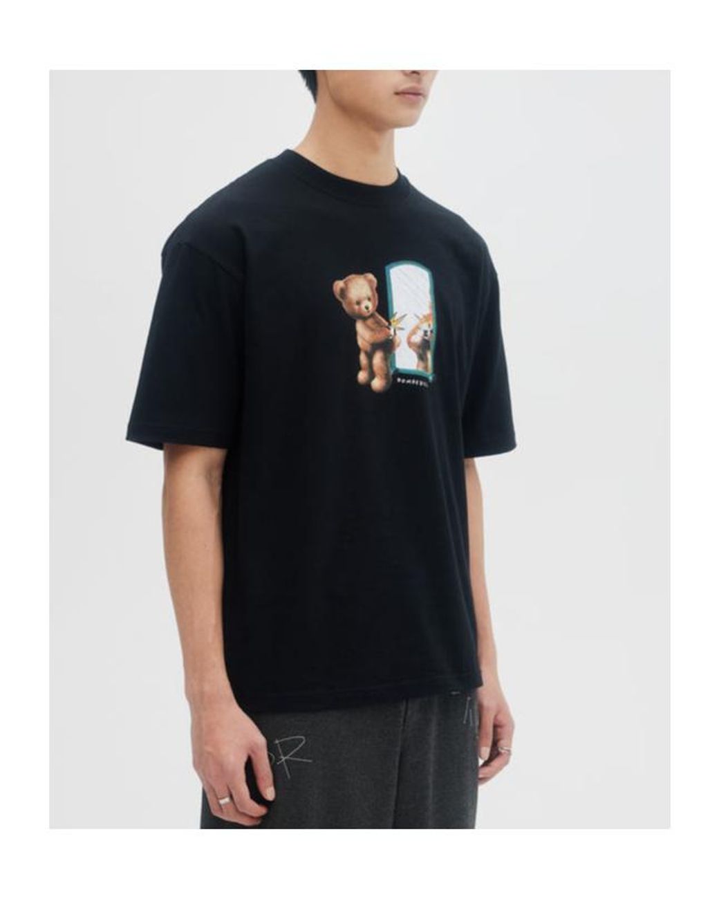 DOMREBEL Black Short-Sleeve T-Shirt for men