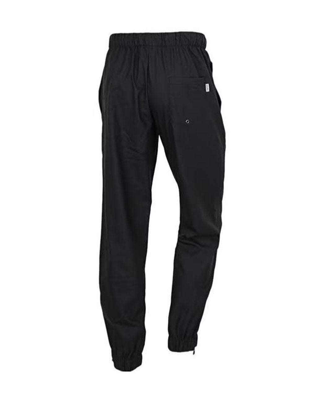 Rains Black Drawstring Casual Pants
