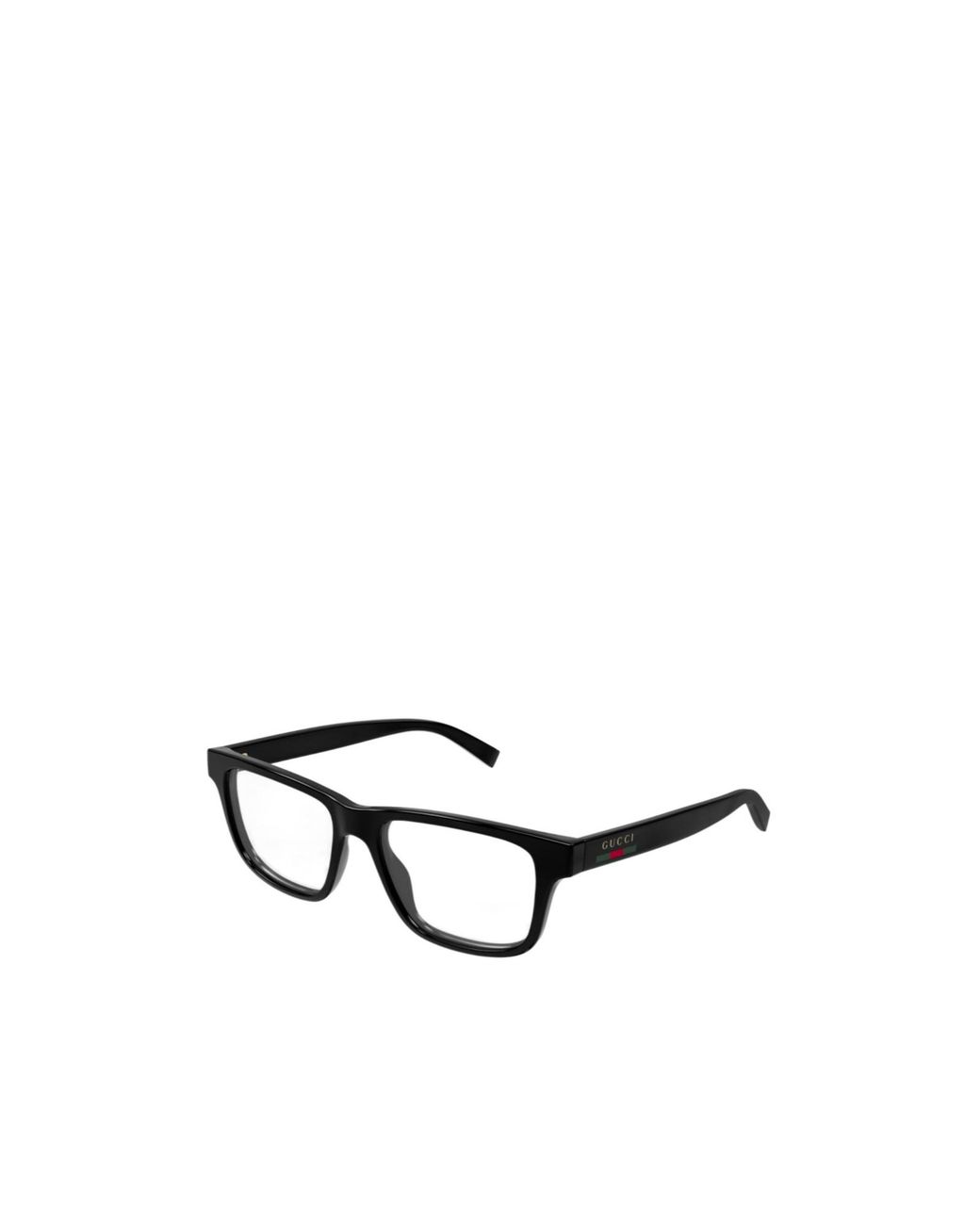 Gucci White Eyewear Rectangular Frame Glasses for men